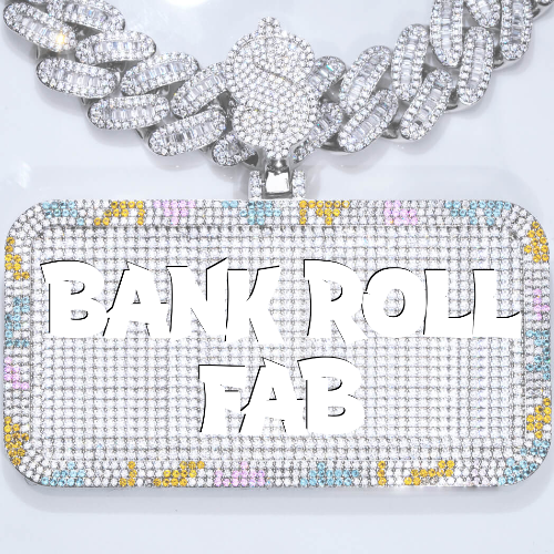 CUSTOM LETTER NECKLACE 3D COLORFUL SQUARE