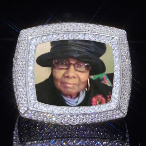 3D CUSTOM PICTURE ICED RING