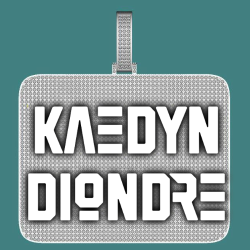 CUSTOM LETTER NECKLACE 3D BIG SQUARE