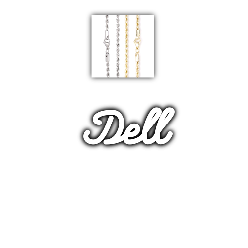Script Custom Letter Necklace