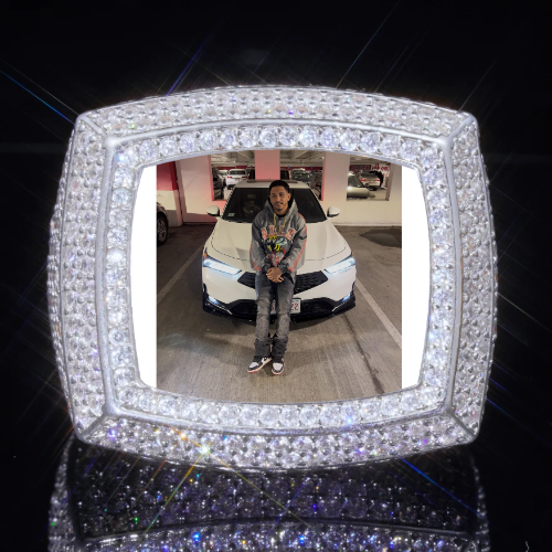 3D CUSTOM PICTURE ICED RING