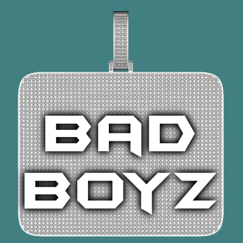 CUSTOM LETTER NECKLACE 3D BIG SQUARE