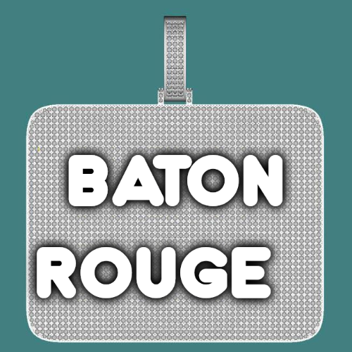 CUSTOM LETTER NECKLACE 3D BIG SQUARE