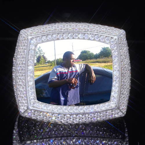3D CUSTOM PICTURE ICED RING