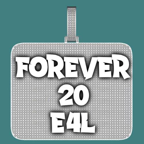 CUSTOM LETTER NECKLACE 3D BIG SQUARE