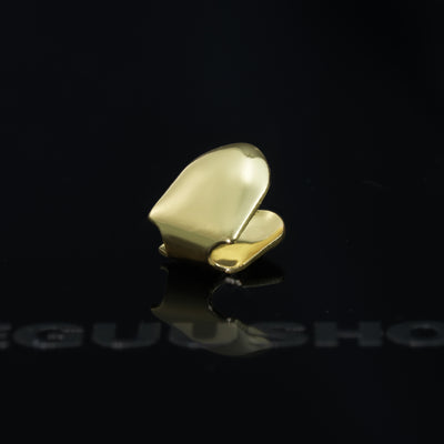 Single Hip Hop Grillz Bar Gold-Plated Edition