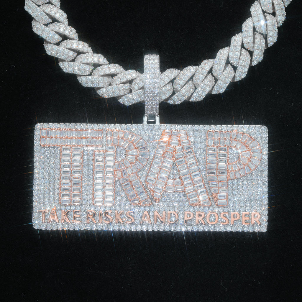 TRAP Baguette Iced Pendant
