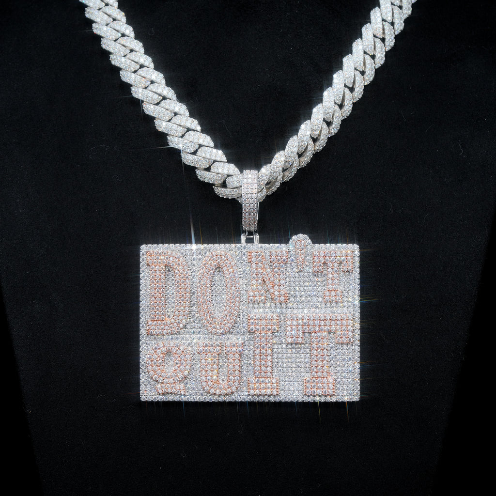 Don't Quit ICED NECKLACE