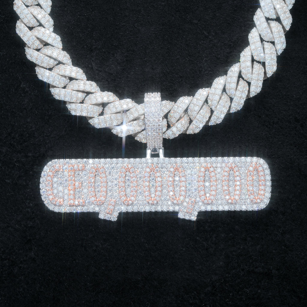 Millionaire CEO ICED NECKLACE
