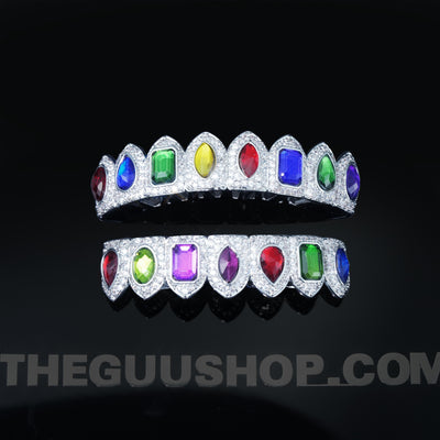 UPDATED 2019 18K Gold-Plated AAA CZ Grillz