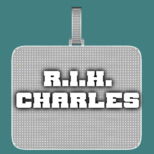 CUSTOM LETTER NECKLACE 3D BIG SQUARE