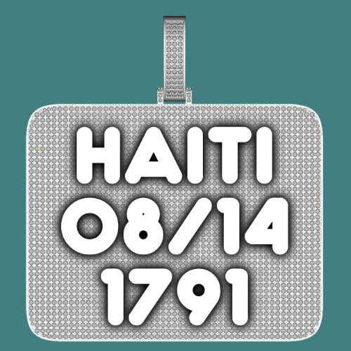 CUSTOM LETTER NECKLACE 3D BIG SQUARE