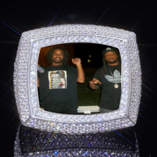 3D CUSTOM PICTURE ICED RING