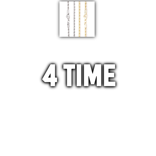 Custom Letters Baguette Two Layer Necklace
