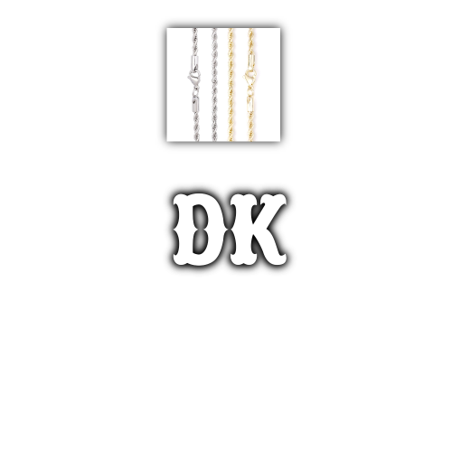 Custom Letters Freibeuter Font Necklace