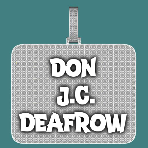 CUSTOM LETTER NECKLACE 3D BIG SQUARE