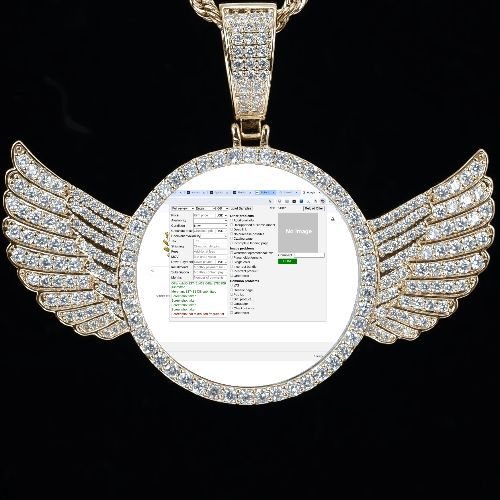 CUSTOM PICTURE PENDANT STYLE-4