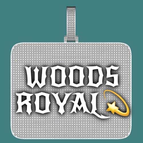 CUSTOM LETTER NECKLACE 3D BIG SQUARE