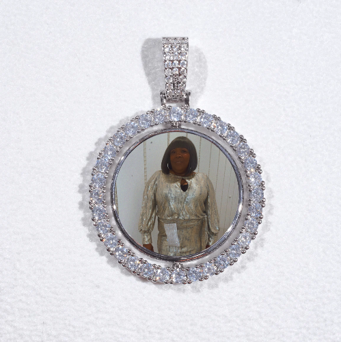 3D Spinning 2-Faced Custom Picture Pendant