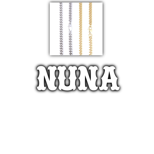 Custom Letters Freibeuter Font Necklace