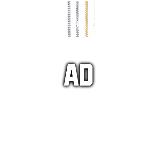 Custom Letters Baguette Two Layer Necklace