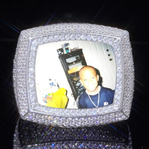 3D CUSTOM PICTURE ICED RING