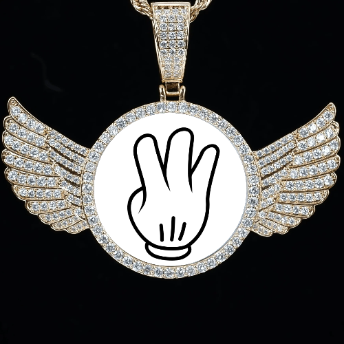 CUSTOM PICTURE PENDANT STYLE-4