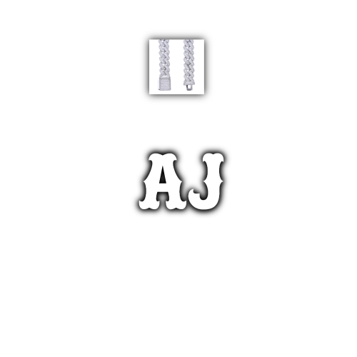 Custom Letters Freibeuter Font Necklace