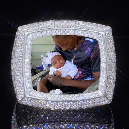 3D CUSTOM PICTURE ICED RING