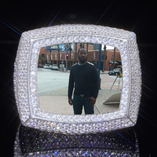 3D CUSTOM PICTURE ICED RING