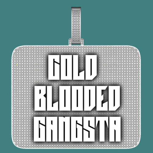 CUSTOM LETTER NECKLACE 3D BIG SQUARE