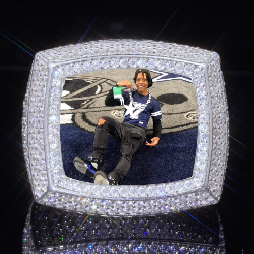3D CUSTOM PICTURE ICED RING