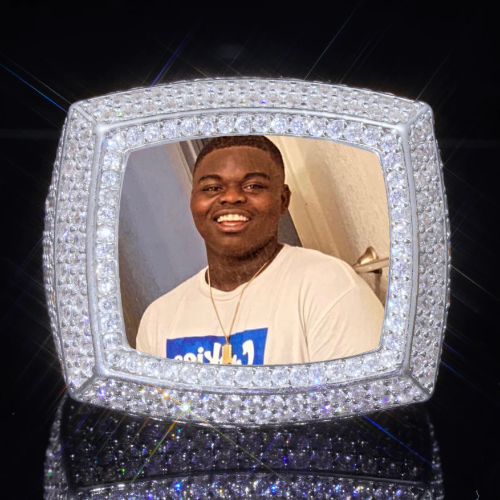 3D CUSTOM PICTURE ICED RING