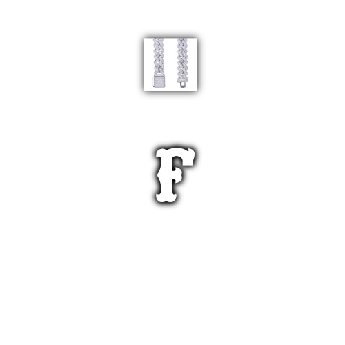Custom Letters Freibeuter Font Necklace