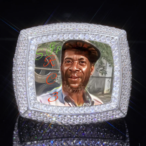 3D CUSTOM PICTURE ICED RING