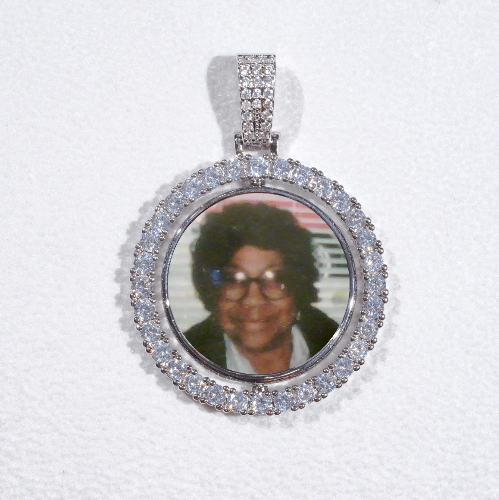 3D Spinning 2-Faced Custom Picture Pendant