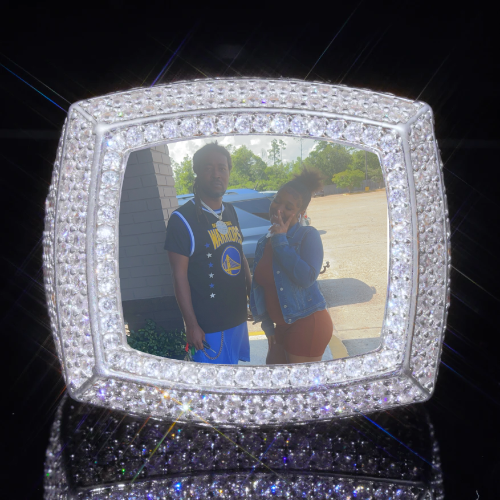 3D CUSTOM PICTURE ICED RING