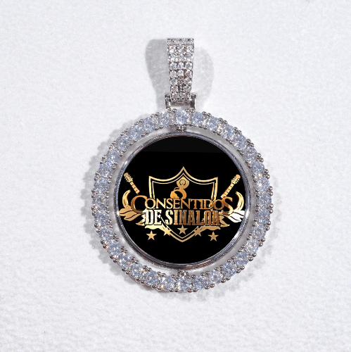 3D Spinning 2-Faced Custom Picture Pendant