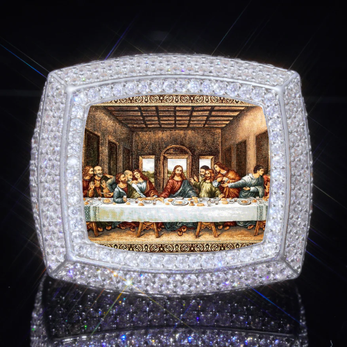 3D CUSTOM PICTURE ICED RING