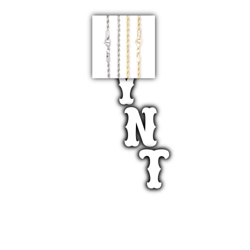 Custom Letters Freibeuter Font Necklace