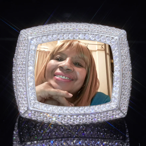 3D CUSTOM PICTURE ICED RING