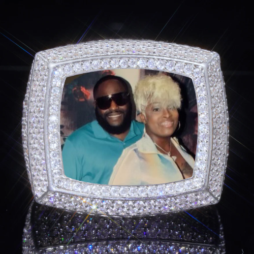 3D CUSTOM PICTURE ICED RING