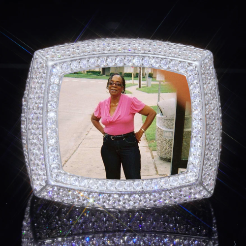 3D CUSTOM PICTURE ICED RING