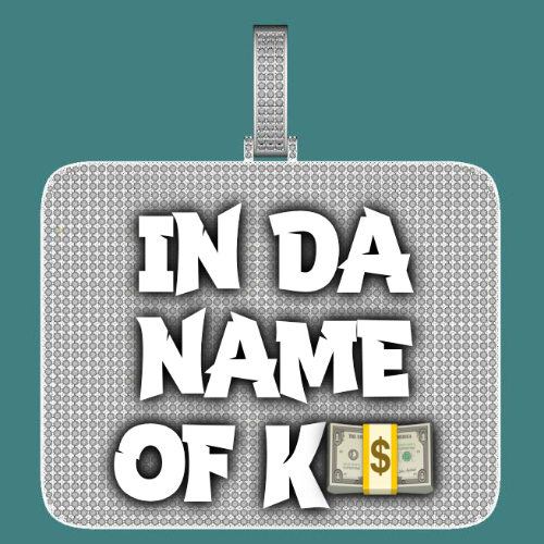 CUSTOM LETTER NECKLACE 3D BIG SQUARE