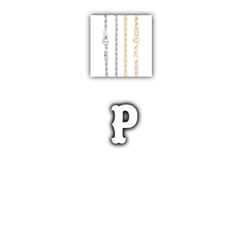 Custom Letters Freibeuter Font Necklace