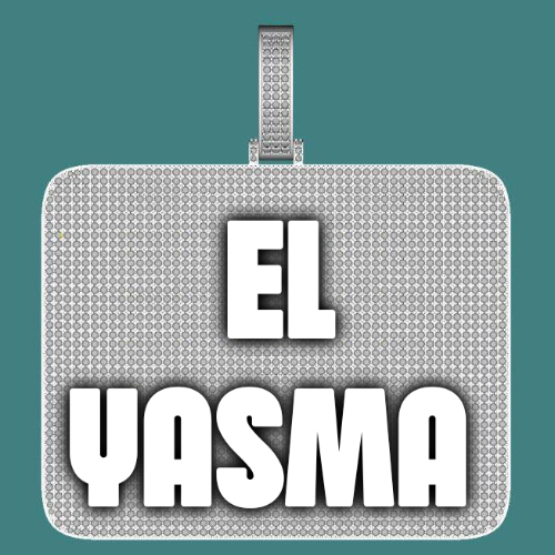 CUSTOM LETTER NECKLACE 3D BIG SQUARE