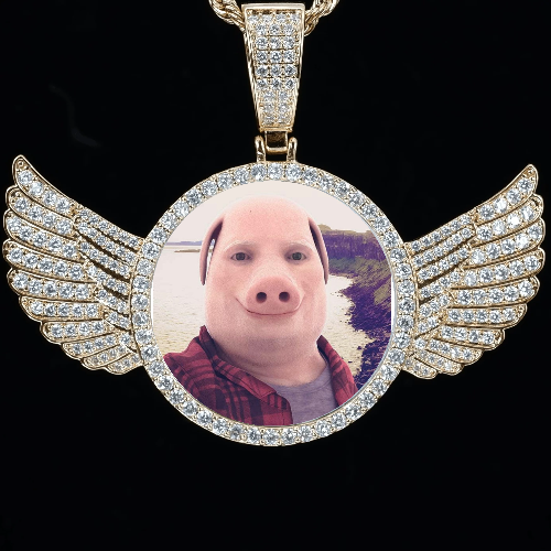 CUSTOM PICTURE PENDANT STYLE-4