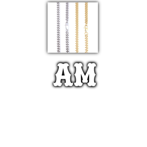 Custom Letters Freibeuter Font Necklace