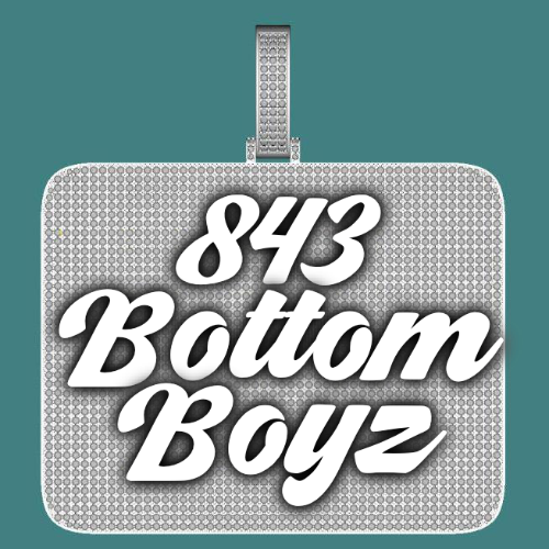 CUSTOM LETTER NECKLACE 3D BIG SQUARE