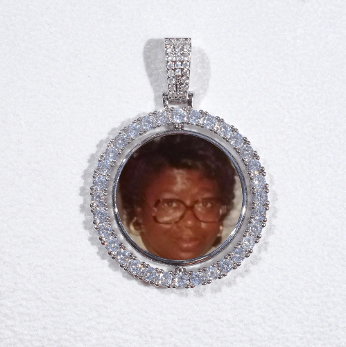3D Spinning 2-Faced Custom Picture Pendant